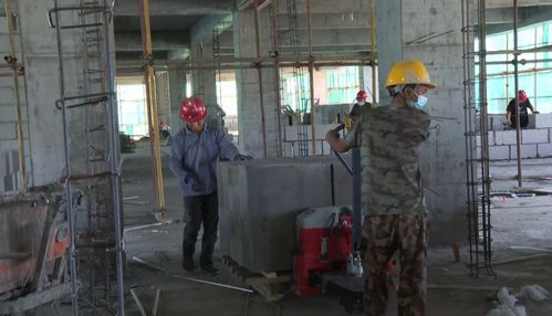 新疆應用職業技術學院綜合實訓樓項目主體工程即將完工